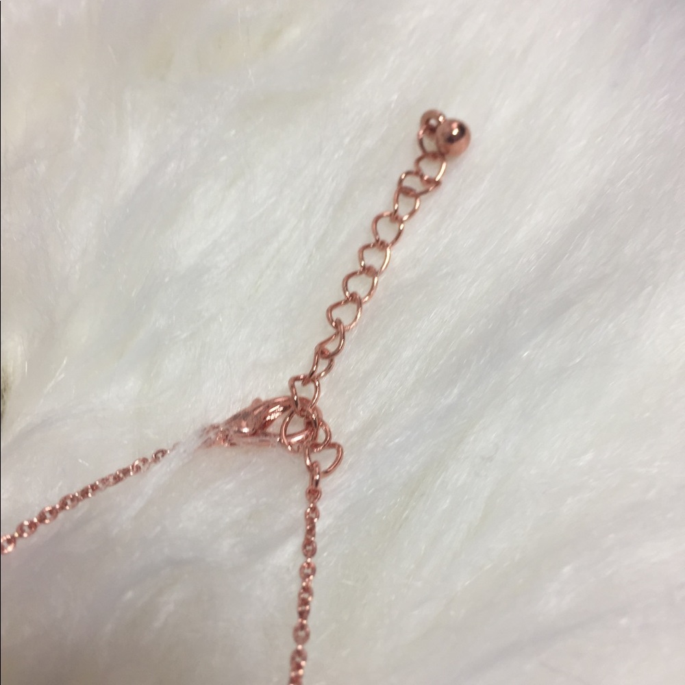 Rose Gold Heart Necklace - Picture 3 of 3